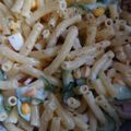 kuragenoie's cooksnap of when they made キャベツとベーコンの和風マカロニサラダ.