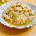 ルパンのかあさん☆彡's cooksnap of when they made 超簡単‼白菜と油揚げの煮浸し.