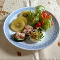 yesmama's cooksnap of when they made ズッキーニとウインナーのチーズ焼き.