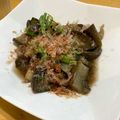 tyat's cooksnap of when they made レンジで簡単＊生姜香る茄子の白だし煮＊.