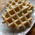 えるみちゃん's cooksnap of when they made カリッ！ワッフル☆バターなし、卵なし.