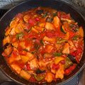 まりものゆん's cooksnap of when they made 夏☆鶏むねズッキーニなすのトマト缶煮込み.