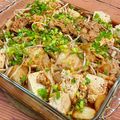 島子☆'s cooksnap of when they made ☘️レンジでお手軽豚キムチ豆腐☘️.