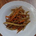 とみぃ11's cooksnap of when they made フライパンで簡単～☆きんぴらごぼう☆～.
