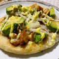 クックDGCFO3☆'s cooksnap of when they made 鶏の照り焼きのっけピザ.