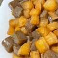 wemil's cooksnap of when they made ピリ辛ころころ大根とこんにゃく.