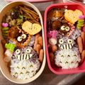 ゆずぽんまん。's cooksnap of when they made キャラ弁*トトロ弁当★.