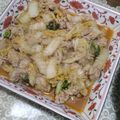 クック6DDPP8☆'s cooksnap of when they made ✿豚バラ肉と白菜のコチュジャン味噌炒め✿.