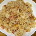 しおへいかぁちゃん's cooksnap of when they made 簡単♪チーズとろ～り和風ガーリックライス.