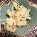 蜂蜜きなこ's cooksnap of when they made 白菜とりんごのシンプルサラダ.