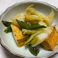 トキゴン's cooksnap of when they made 厚揚げと白菜とネギのオイスターソース炒め.