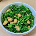はちみつかなこ's cooksnap of when they made 春菊の納豆和え.