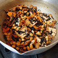 まい0223's cooksnap of when they made 作り置き＊ひじきと厚揚げの煮物.