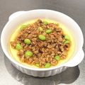 クックUR9L2V☆'s cooksnap of when they made 玉子蒸し ❃そぼろあんかけ❃.