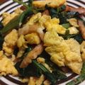ゆーみ28110's cooksnap of when they made ほうれん草と卵とベーコンのバターソテー.