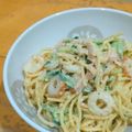 ちーまぐ's cooksnap of when they made 子どもも大好き〜☆明太子サラスパ！！.