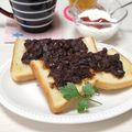 ぱふ♪'s cooksnap of when they made コーヒーあんトースト♪.