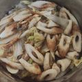 natu彼方's cooksnap of when they made 簡単副菜♡白菜とちくわの白だし煮.