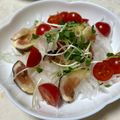 ララうさぎ's cooksnap of when they made いちじくはゴマだれが合う☆大根サラダ.