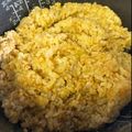 クロクロクローバー's cooksnap of when they made 炊飯器でカレーピラフ ルーとツナで簡単.