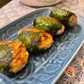 Faiza's cooksnap of when they made 鶏ひき肉の大葉ハンバーグ.