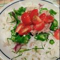 はぁぴょん's cooksnap of when they made ツナとオクラのぶっかけそうめん.