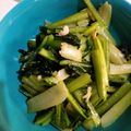 つよまり's cooksnap of when they made 小松菜のニンニク炒め(青菜炒め).