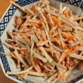 ナカミチ's cooksnap of when they made 和風ごぼうサラダ（お弁当にも♫）.
