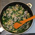 yama_miu's cooksnap of when they made ご飯ガッツリ！ニラ卵＆豚コマ肉.