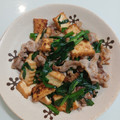 サンフラワー30's cooksnap of when they made 豚肉、厚揚げ、ニラのご飯が進む炒め♪.