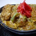 ちくわ君's cooksnap of when they made ＬＯＶＥりー！！カツカレー卵とじ丼.