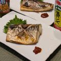 Dellaたん's cooksnap of when they made 鯖の塩焼きに、ポン酢&トウバンジャン♪.