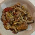 よーこ♡♡'s cooksnap of when they made 簡単！きゃべつとしめじの豚肉みそ炒め.