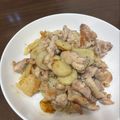 光洋平野's cooksnap of when they made 簡単！ポテトと鶏肉のガーリックバター炒め.