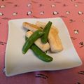 龍青空ママ's cooksnap of when they made スナップエンドウとはんぺんの炒め物.