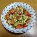 55才のおじさん's cooksnap of when they made 超簡単！トマトとズッキーニのツナサラダ.