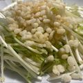 にゃつめ〜's cooksnap of when they made 水菜＆天かす（揚げ玉）ｻﾗﾀﾞ.