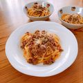うす味さん's cooksnap of when they made ボロネーゼはタリアテッレで♪.