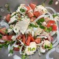はるのりゅう's cooksnap of when they made 鶏胸肉とパクチーのサラダ.