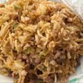＊しずく雨＊'s cooksnap of when they made 男子に人気(*^^)焼きそばめし✡.