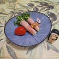 みかかめ's cooksnap of when they made かいわれをハムで巻いただけ～♪.