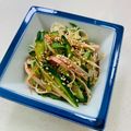 あっこ姉's cooksnap of when they made きゅうり茗荷大葉カニカマの和え物.