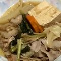 ☆ごはんできた☆'s cooksnap of when they made 肉豆腐.