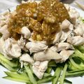 まっちぃーず's cooksnap of when they made ササミやむね肉で【棒棒鶏（バンバンジー）.