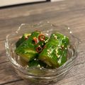 __Blair__'s cooksnap of when they made 蛇腹きゅうりの中華和え.