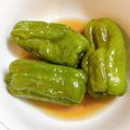 Liglet's cooksnap of when they made 丸ごとピーマンレンジ煮浸し.