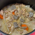 ミニーちゃんこ's cooksnap of when they made 鶏の煮込み(鶏皮のモツ煮風).