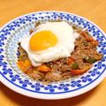 ドルフィンサーモン's cooksnap of when they made 【ナンプラーなし・簡単】ガパオライス.