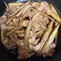 なごり's cooksnap of when they made 母の味♡最高！豚バラとゴボウの甘辛煮.