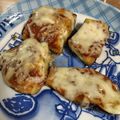 クックDU0NA1☆'s cooksnap of when they made ナスのとろける味噌チーズ焼き.